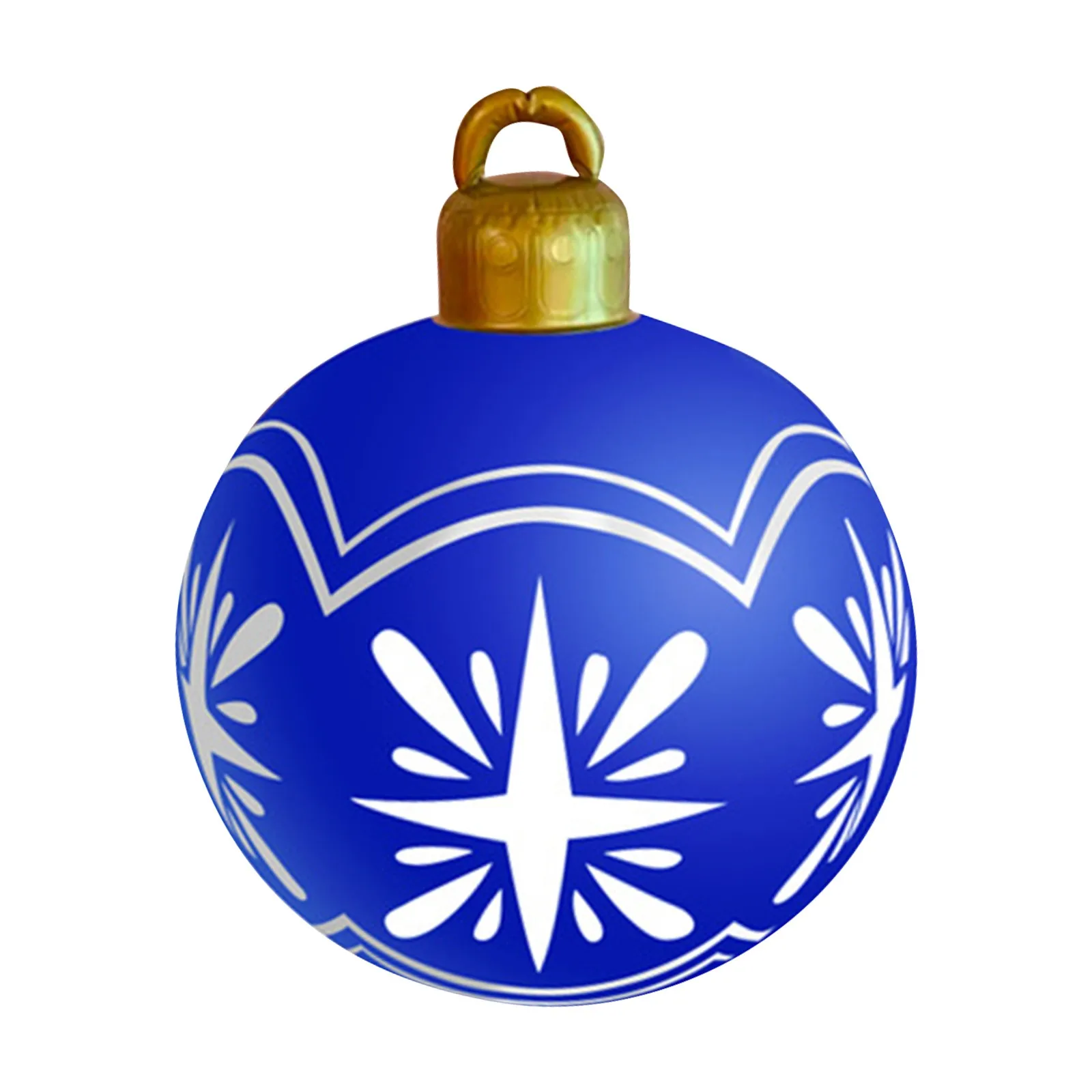 

Outdoor Festive Inflatable Toys Christmas Ornaments For PVC Balls Christmas Atmosphere 23.6Inch Christmas Gift Home Balls Xmas