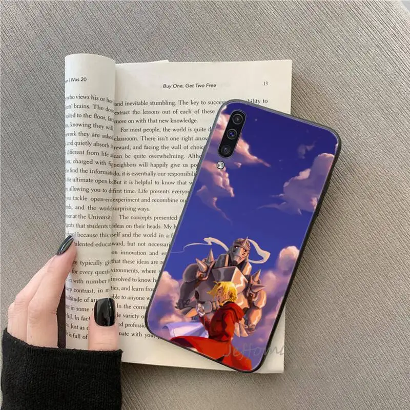 

Fullmetal Alchemist anime Phone Case For Samsung galaxy S note 7 8 9 10 20 fe edge A 6 10 20 30 50 51 70 lite plus Soft Silicone