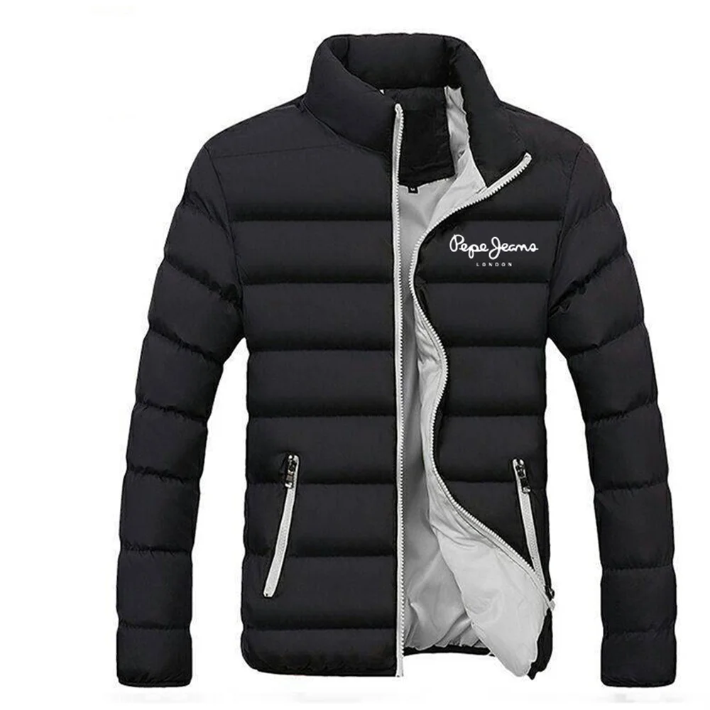 

New brand men's jacket autumn and winter thick jacket casual fashion windbreaker sports running jacket men's jacket