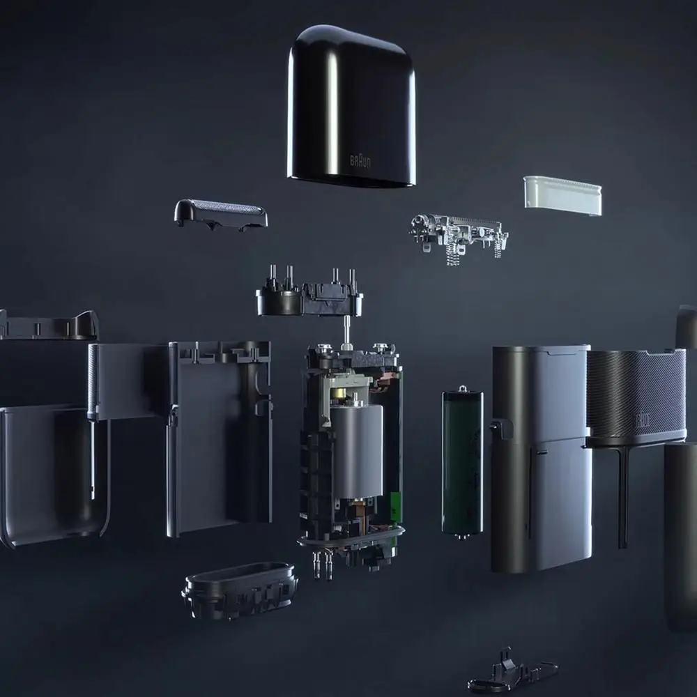 XIAOMI MIJIA BRAUN электрическая бритва 5603 портативная Мини гибкая 2 головки для бритья