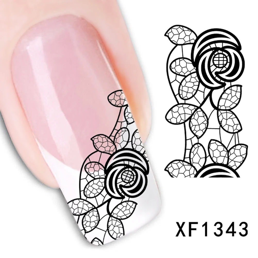 Fashion Lovely DIY Nail Art Sticker Women Manicure Beauty Decals Decoration | Красота и здоровье