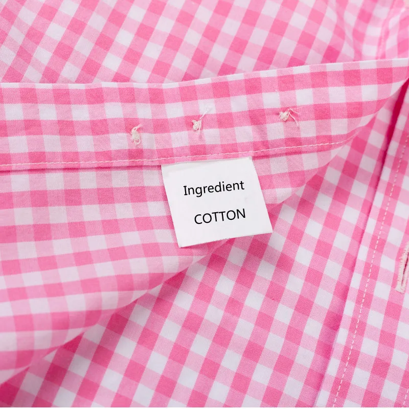 Мужская Тонкая Рубашка с длинными рукавами 100% хлопок на пуговицах модная