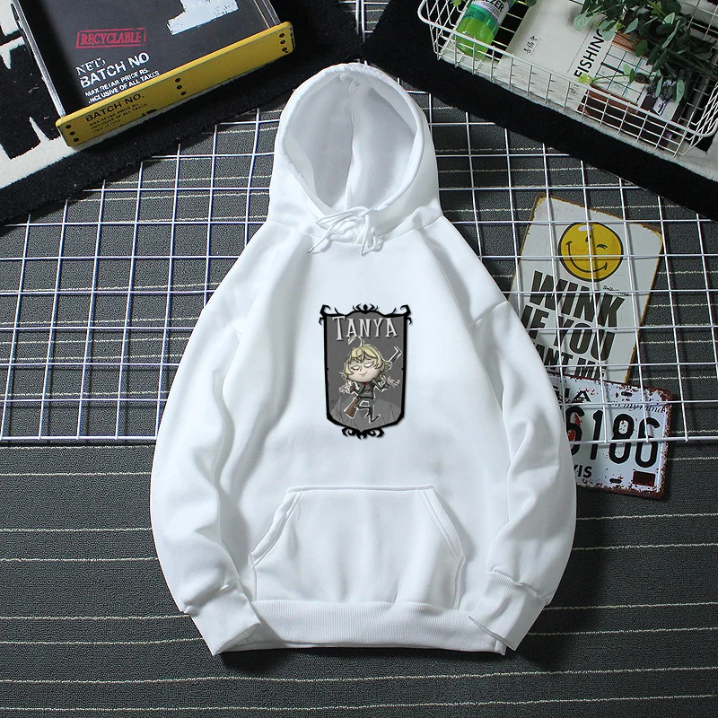 

Youjo Senki Saga Of Tanya The Evil 2 Print Hoodie Sweatshirt Unisex Oversize Casual Student Fashion Hooded Long Sleeve