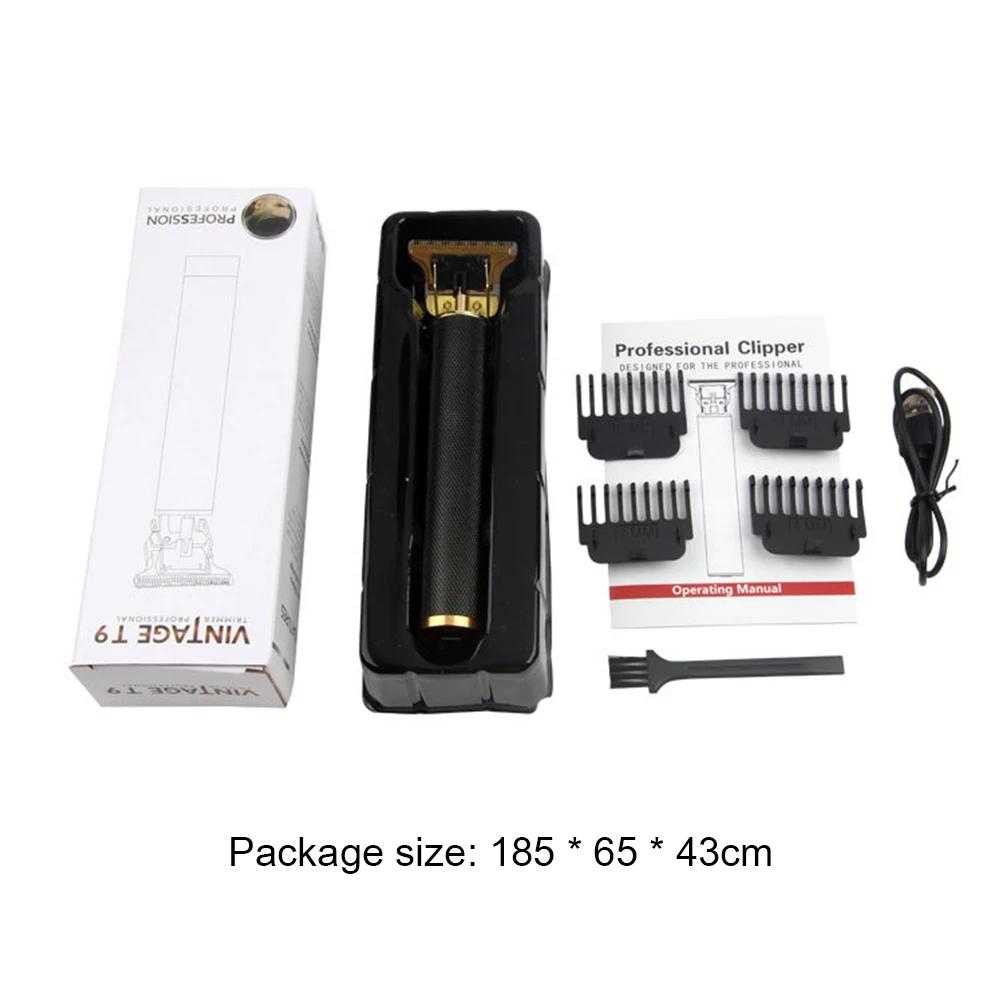 USB-триммер для волос профессиональная электрическая машинка стрижки бороды