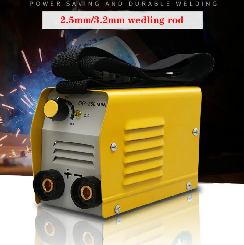 Zx7 серии DC инвертор дуговой сварки 220 В IGBT MMA сварочный аппарат 250 ампер для начинающих легкий эффективный