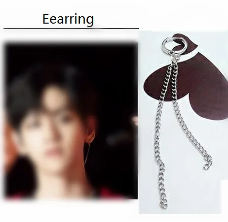 [MYKPOP] Модные аксессуары для сережек KPOP унисекс имеют или нет отверстия ушей