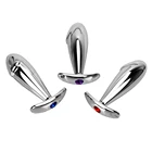 Металлическая Анальная пробка OLO, расширитель, уличная одежда, анальный массаж, женская модель, товары для взрослых, секс-шоп