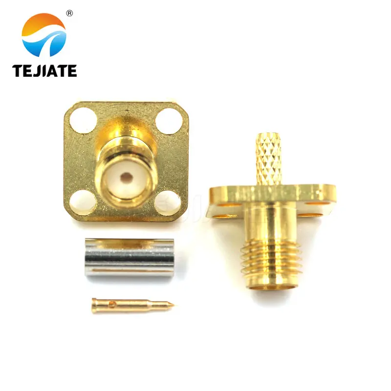 Обжимной фидерный разъем SMA RPSMA J/JW/KF/KY/1 шт. тестовый адаптер питания для RG316 |