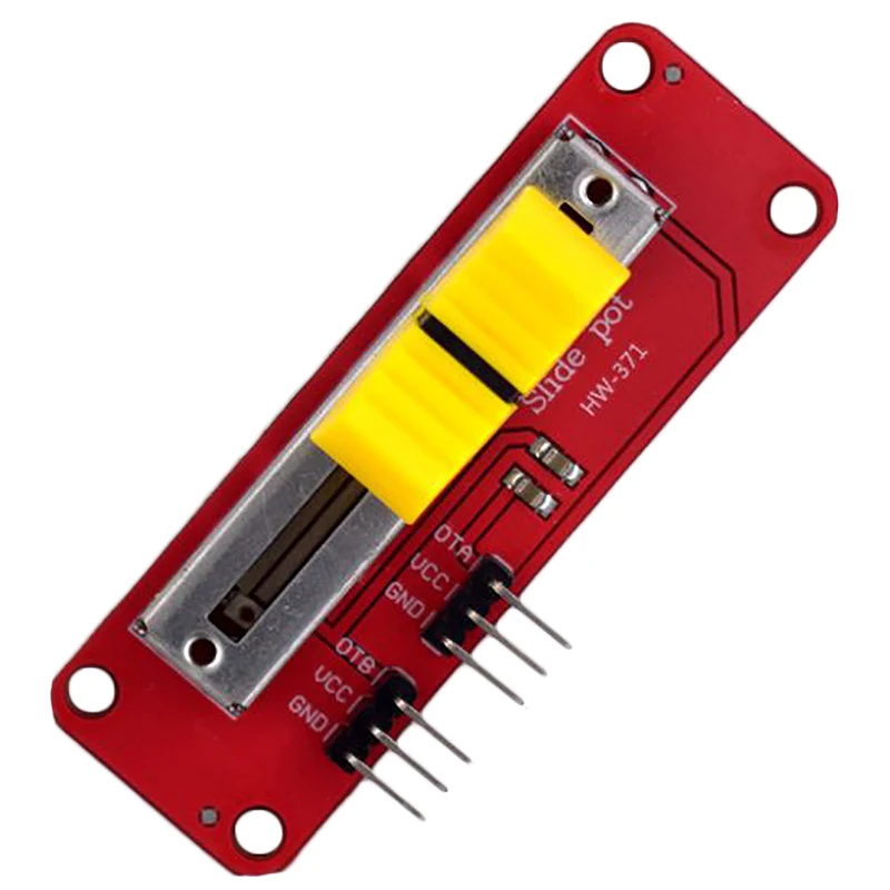 Мини-потенциометр 10 kΩ Линейный модуль с двойным выходом для Mcu Arduino Arm Avr