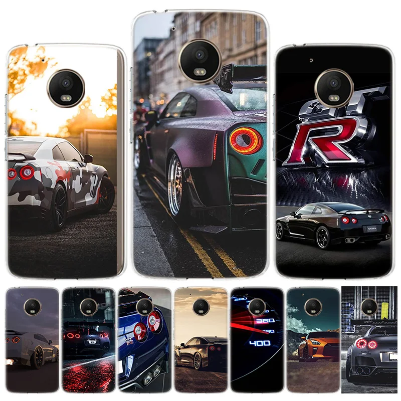 GTR спортивный автомобильный чехол для телефона Motorola Moto G9 G8 G7 Power G6 G5S G5 E6 E5 E4 Plus Play G4