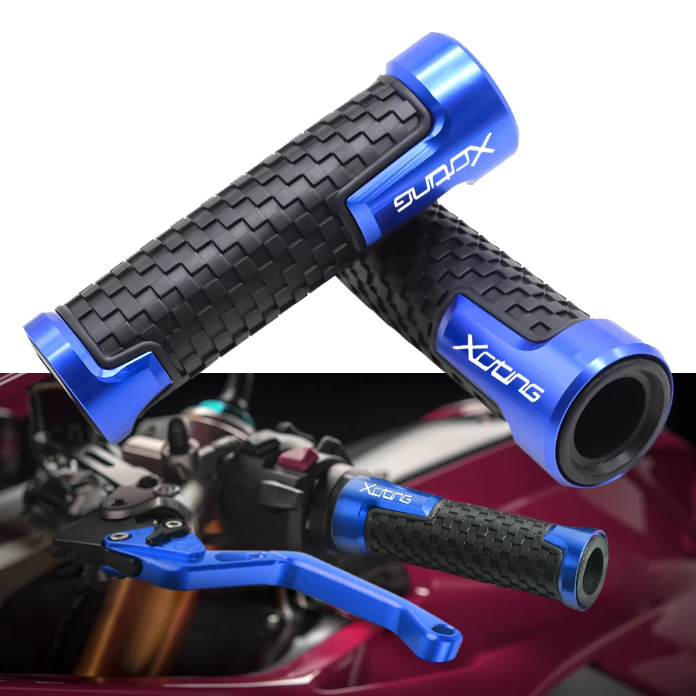 

For YAMAHA KYMCO XCITING 250/300/400/500 A11 YEARE XCITING 250 300 400 500 Motorcycle 7/8"22mm Handlebar Grips Handle Hand Bar