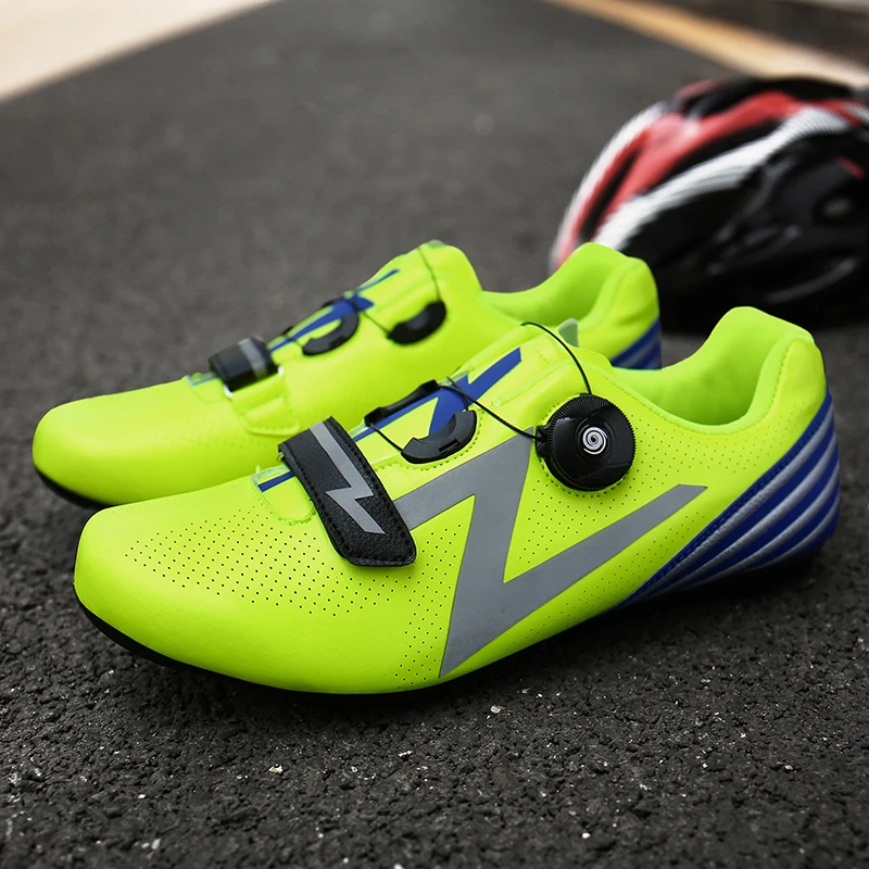 

2021 Outdoor Cycling Shoes Men Cleat Professional MTB Racing Bicycle Sneakers Dirt Sapatilha Ciclismos Specialized Road Footwear