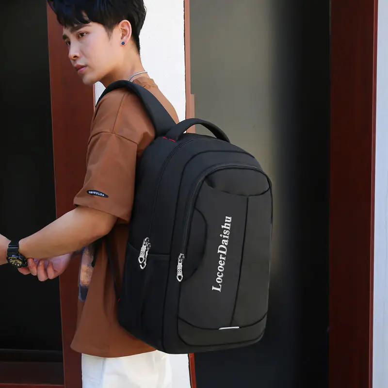 Men Backpacks School College Students Bag Oxford Waterproof Large Capacity Notebook Computer Bags Casual Outdoor Travel Backpack