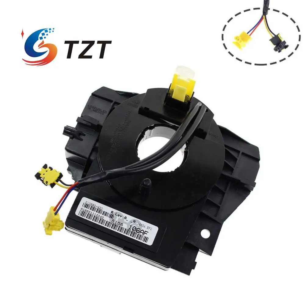 Спиральная кабельная пружина для рулевого колеса TZT Chrysler Jeep Dodge 5156106AF|Голосовые