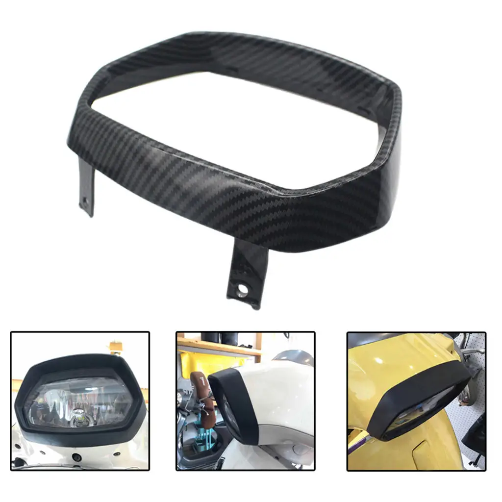 

Replacement ABS Front Headlight Bezel Trim Guard Cover For VESPA 150 Sprint