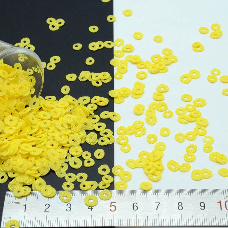 100 г/лот Полимерная глина оранжевая полировальная Милая конфетти для рукоделия