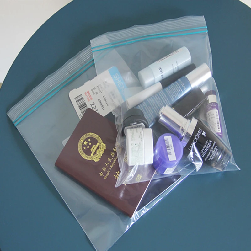 

Freshness Protection Package Bag Double Self Sealing PE Food Bag Ziplock Bag Food Grocery Fresh Keeping Plastic Packaging Bag