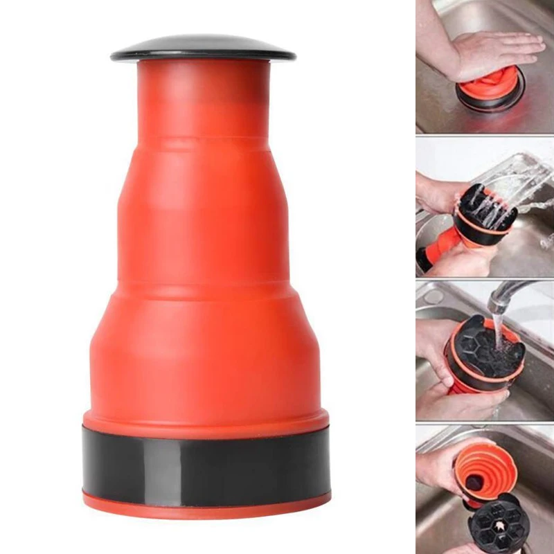 Новый ручной пневматический насос для кухни ванной туалета раковины бластера