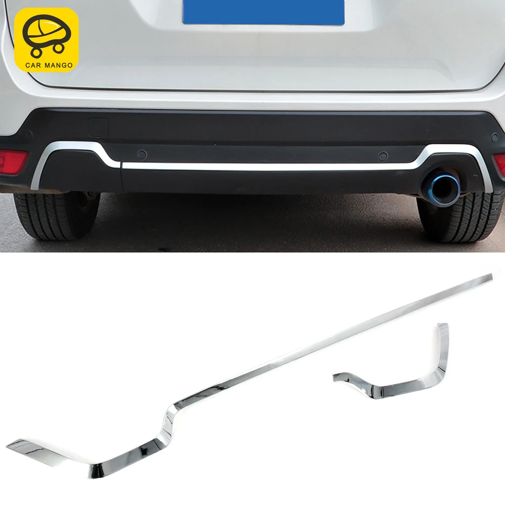 

CarMango для Subaru Forester 2019-2021, автомобильный аксессуар, дверная ручка, рамка, чаша, наклейка, крышка, хром, Внешнее украшение
