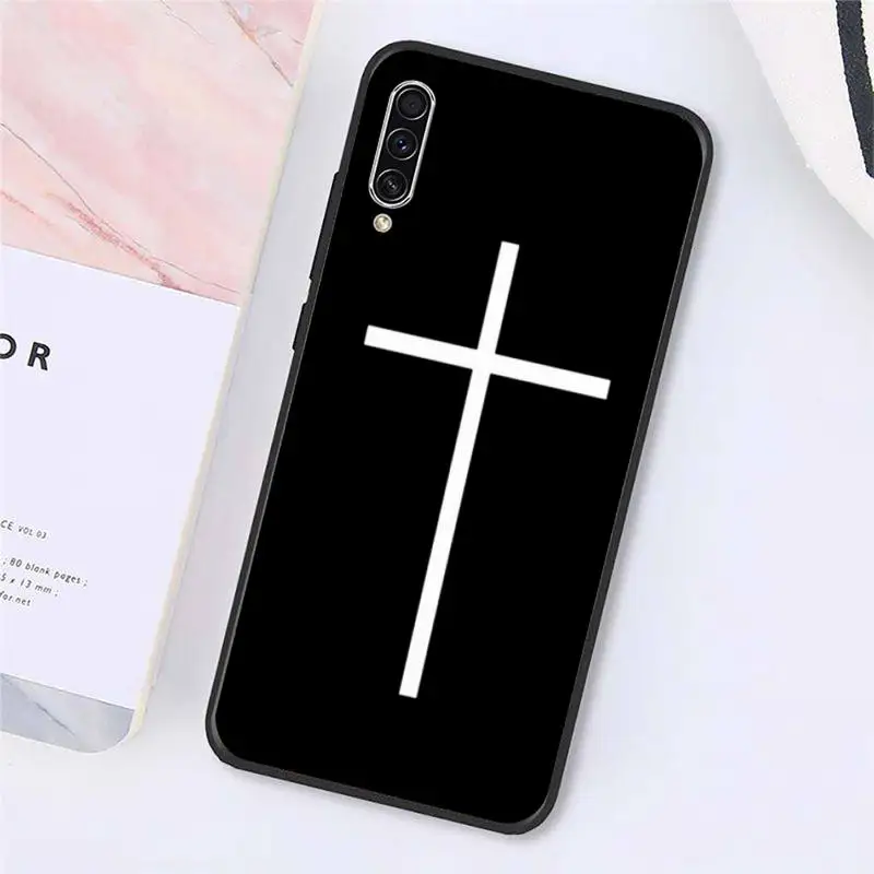 

Jesus cross Christ Phone Cases For Samsung galaxy S 9 10 20 A 10 21 30 31 40 50 51 71 s note 20 j 4 2018 plus