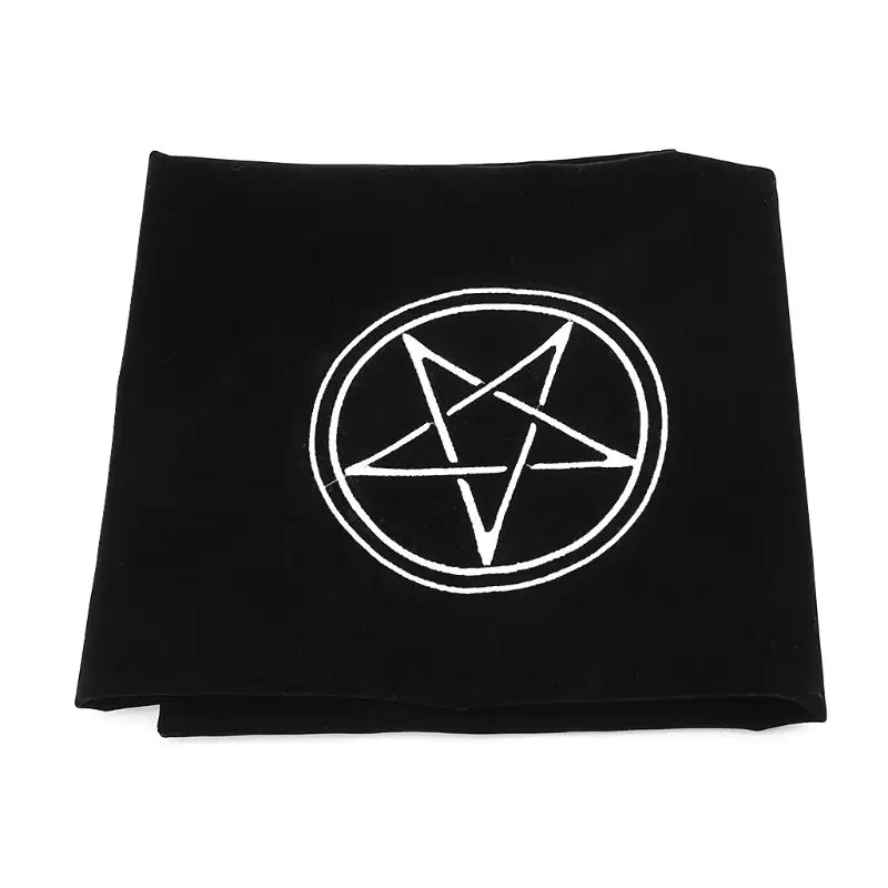 Бархатная скатерть Таро 80 × см алтарь Wicca Pentacle Sun вышивка настольная