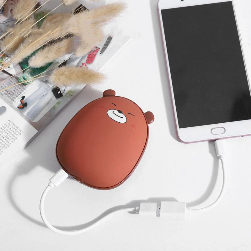 Портативный Перезаряжаемый обогреватель для рук внешний аккумулятор