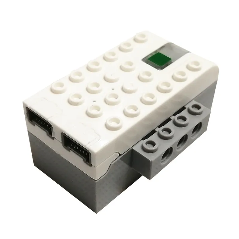 Buje el&eacute;ctrico con Sensor de movimiento y inclinaci&oacute;n, motores el&eacute;ctricos con funciones de potencia, Compatible con 45300 WeDo 2,0 Core Set, juguetes de construcci&oacute;n, 4 unids/lote-1