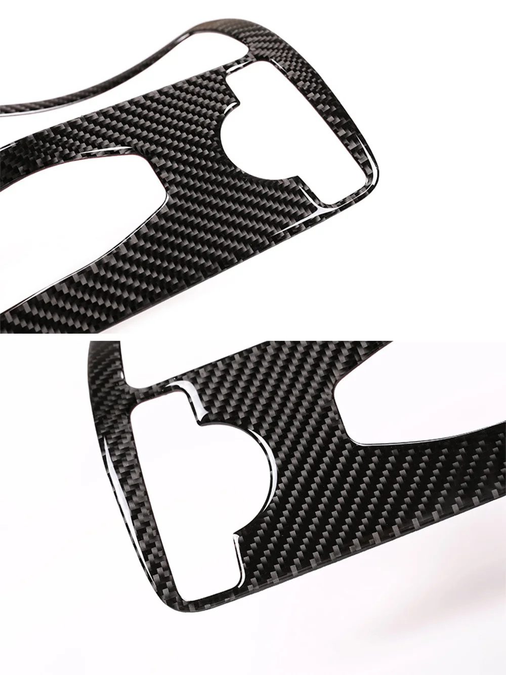 Автомобильная панель для держателя стакана отделочная Крышка Mercedes Benz C E Class AMG E43