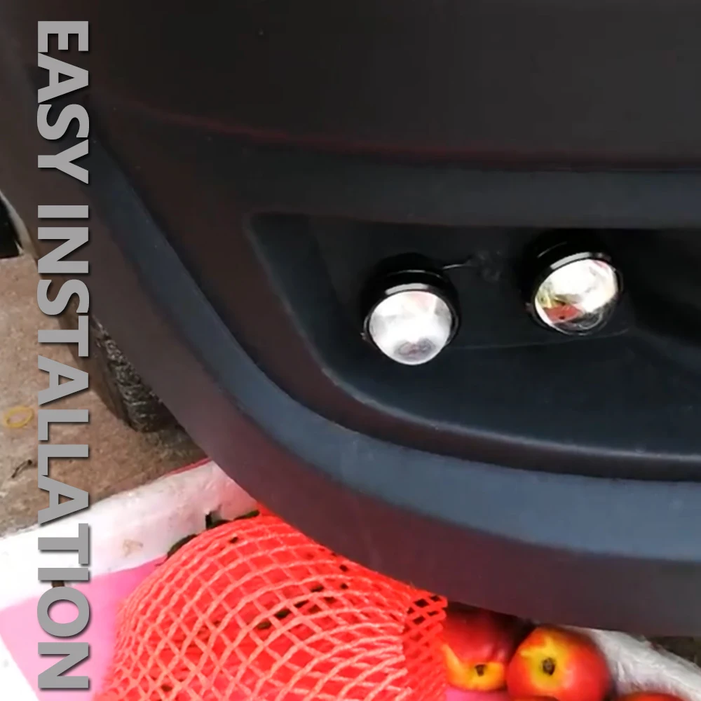 Новинка 2 шт. Автомобильные светодиодные противотуманные фары дневные ходовые