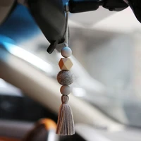 2021 new modern fashion car rearview mirror pendant street trend car interior styling cute car accessories for girls decoration