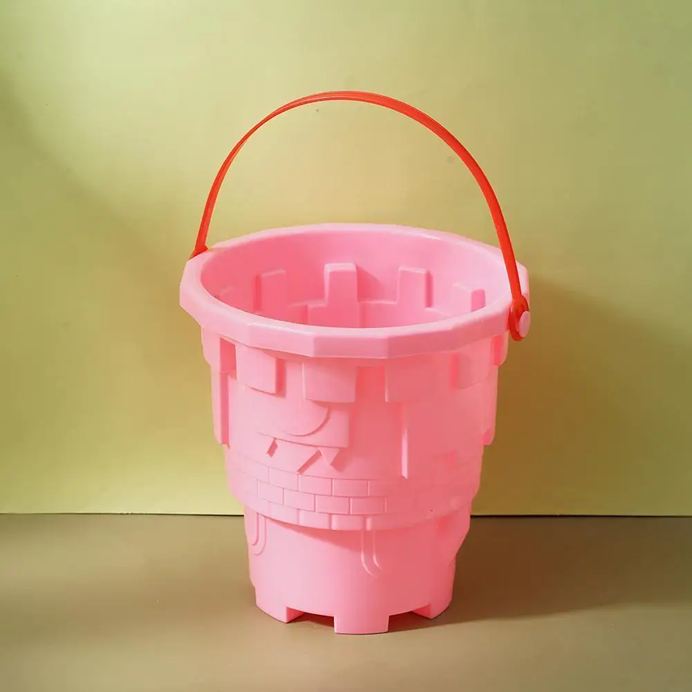 

Beach Bucket Sand Toy Boys And Girls Summer Outdoor Set Toy Pail Plastic Toys Sandglass Tool Sport Funny Shovel B6P8