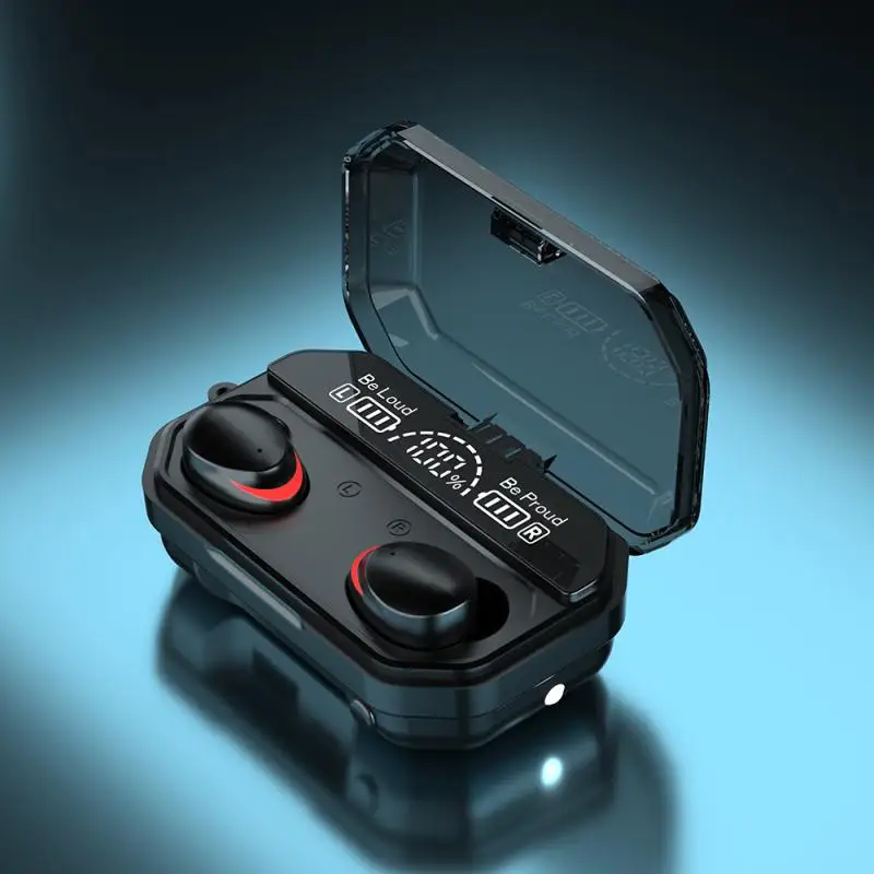 

2020 A16 A17 A19 TWS Bluetooth Earphone Wireless Headset Sports Headphones 9D Noise Reduction waterproof earbuds with microphone