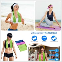 gym yoga towel 38 7cm28cm ultralight towel quick dry cold feeling sweat cooling ice for beach swimming running jogging 2021