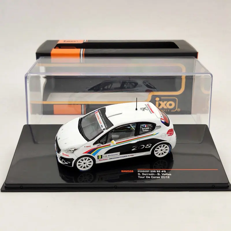 1:43 IXO для P ~ 208 R2 #0 Tour De Corse 2012 RAM559 литые игрушки Ограниченная Коллекция автомобилей
