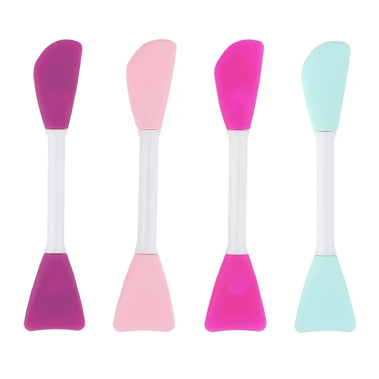 

1PC Double-headed Silicone Facial Cleansing Makeup Face Mask Brush Mask Stick Soft DIY Cosmetic Beauty Skin Care Tools