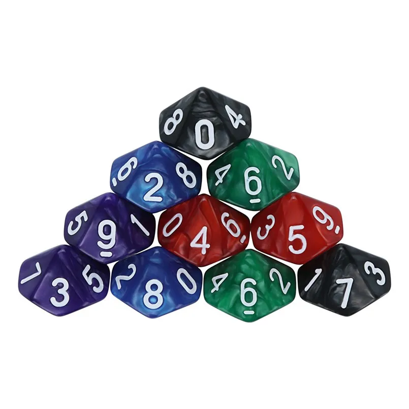 10 шт. жемчужные пинцеты башня для игральных костей|Кубики| |