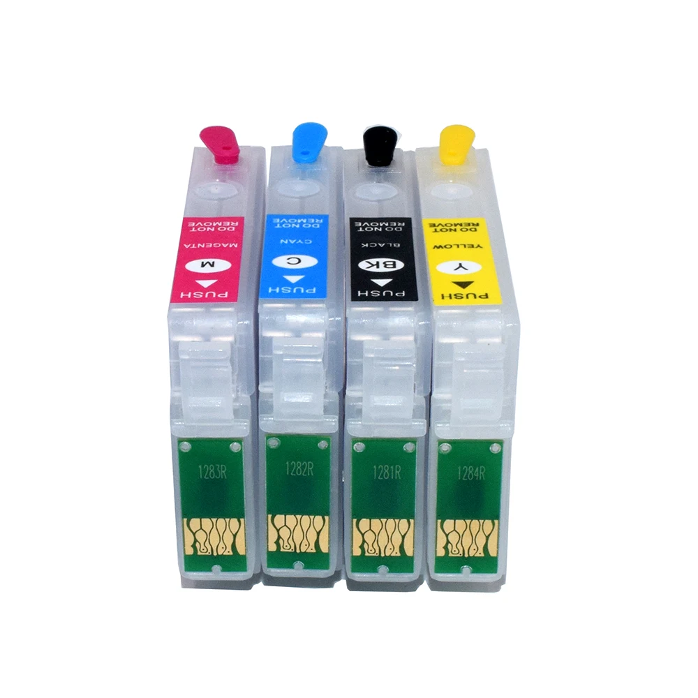 

125 T1251-T1254 Refill Ink Cartridge for Epson WorkForce 325 323 320 520 Stylus NX125 NX230 NX625 NX530 NX130 NX127 NX420