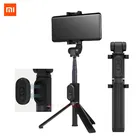 Новинка 2021, оригинальный штатив Xiaomi Mijia Mi Zoom, селфи-палки с дистанционным управлением по bluetooth, складной раздвижной монопод для iOS, Android