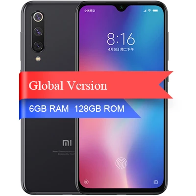 Black 6GB 128GB Глобальная версия Xiaomi mi 9 SE 6GB 128GB Смартфон Snapdragon 712 Octa Core 5,97 ''AMOLED mi 9 SE 48MP+ 20MP камера мобильный телефон - Цвет: Black 6GB 128GB