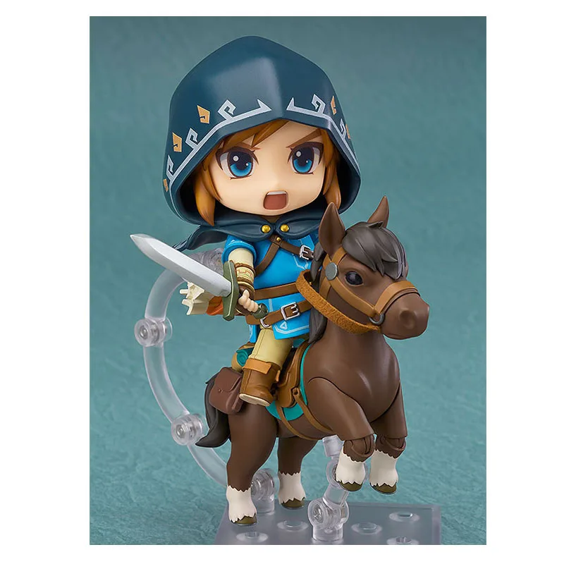 

The Legend of Zelda: Breath of the Wild 733-DX Q Version Action Figure Luxury Version Movable Link Model Toys Brinquedos 10cm