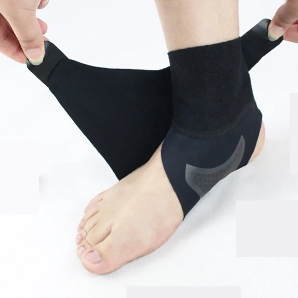 

2 Pcs Sports Ankle Support Comfortable Fitness Riding Ankle Brace for Exercise Basketball Ankle Sprain Black Size