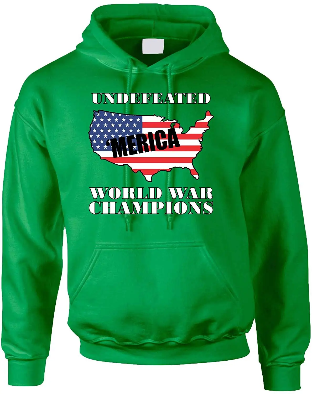 Толстовка для взрослых непобедимые чемпионы мировой войны 4 июля США Мужская и