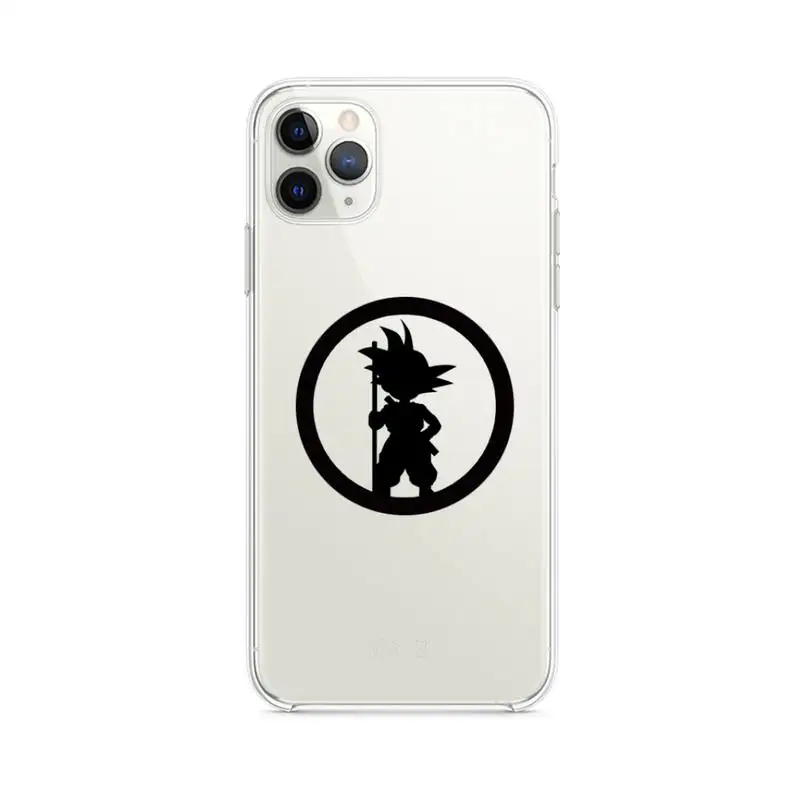 

Dragons Balls Z Super Son Goku DBZ Phone Case Clear for iphone 12 11 Pro max mini XS 8 7 6 6S Plus X 5S SE 2020 XR cover