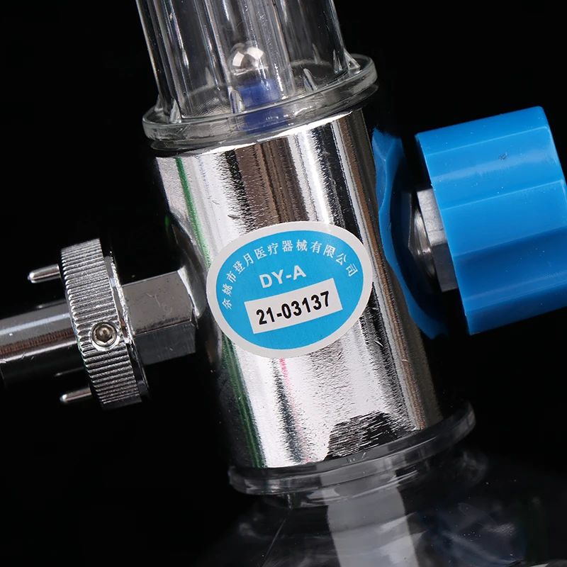 Кислородный редуктор ингалятор расходомер увлажняющая бутылка для