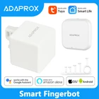 Умный переключатель Adaprox, кнопочный робот, умные механические ручки для Alexa Google Home Tuya Smart Life APP, дистанционное управление