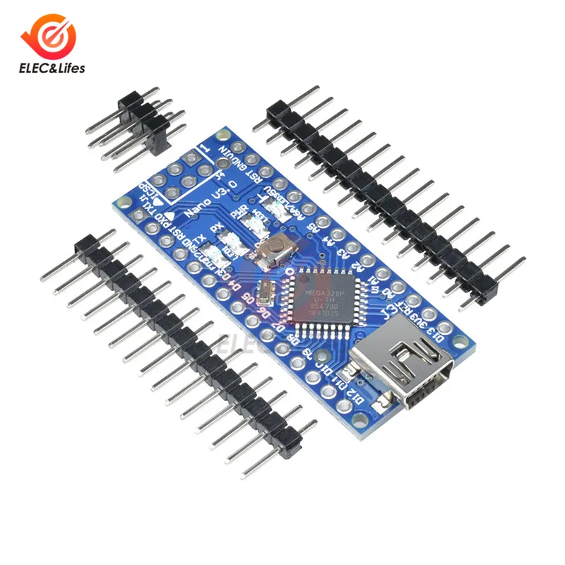 Nano V3.0 FT232 чип ATmega328 Atmega328p 16M плата модуль комплект 3 0 контроллер клеммный адаптер