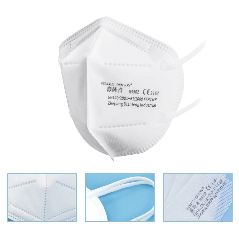 50Pcs CE FFP2 Mask 5 Layers Dust Masks Facial Face Protective FPP2 Mascarillas Filter Respirator Reusable Filtration |