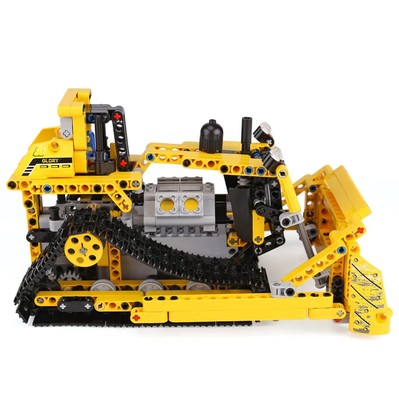 Бульдозер для ползания с дистанционным управлением Yeshin 13015 совместим MOC