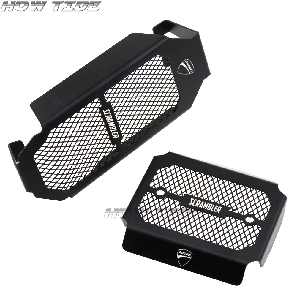 

Motorcycle Radiator Grille Guard Cover Oil Cooler Refit Rectifier Guard Grill for Ducati Scrambler 800 2015 2016