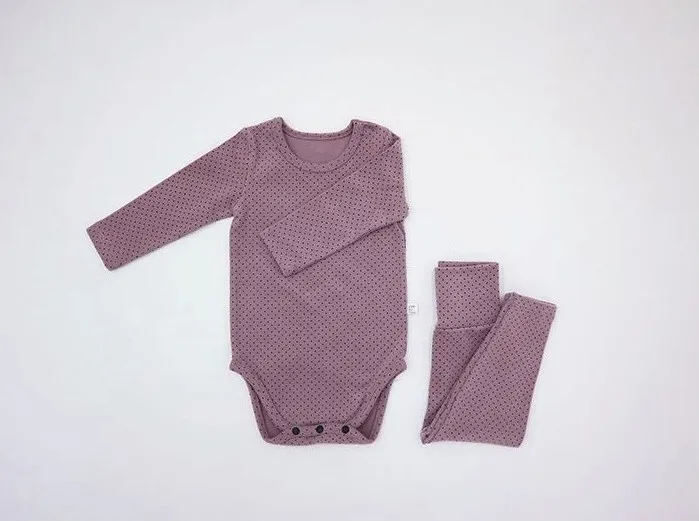 Комплекты хлопковой одежды из 4 предметов для маленьких мальчиков и девочек